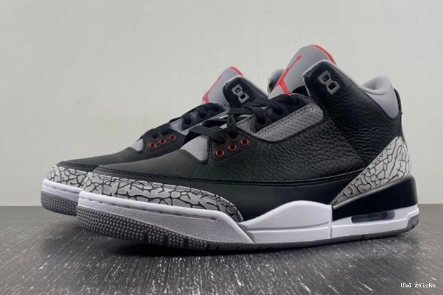 DailyWear 440 Cement Black  854262-001 Retro Jordan 3 0628